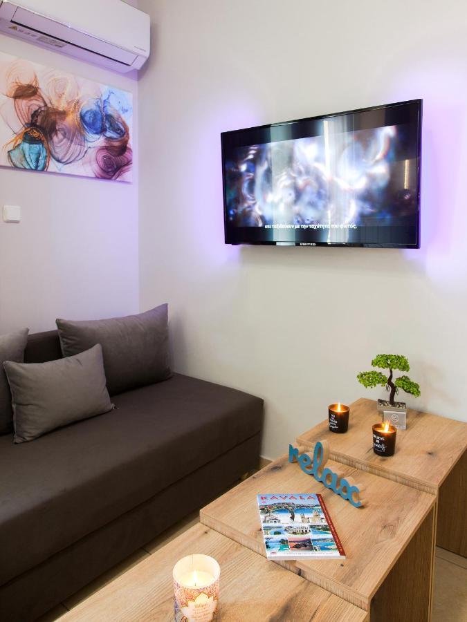 Kamares Loft Daire Kavala Dış mekan fotoğraf